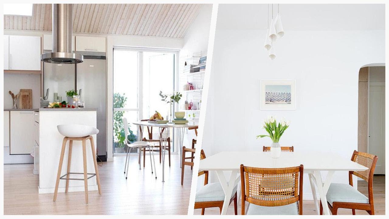 75 Scandinavian Kitchen/dining Room Combo Design Ideas You'll Love 🪴