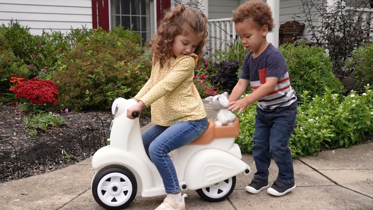Watch: Step2 Ride Along Scooter - Aqua video