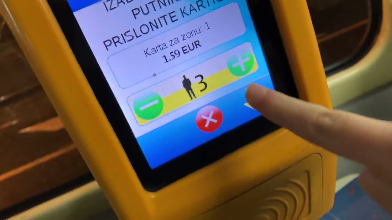 ČKD TATRA KT4YU vožnja od Trga bana Josipa Jelačića do Zagrepčanke.