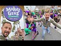 An Awesome First Day Of Mardi Gras 2022 At Universal Studios Florida! | NEW Food, Costumes & Parade!