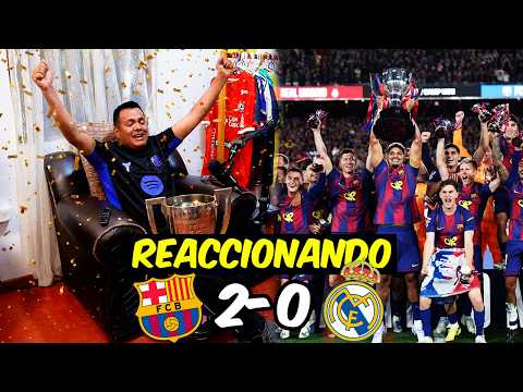 This is how I EXPERIENCED BARÇA'S TITLE against REAL MADRID *We are Champions* 🏆
