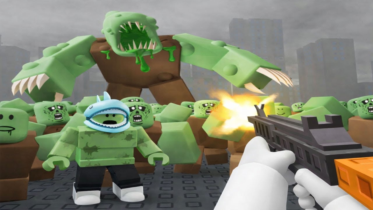 [로블록스] 무한으로 공격해오는 좀비들을 막아요~!! (Survive Wave Z) - 민또 경또 -