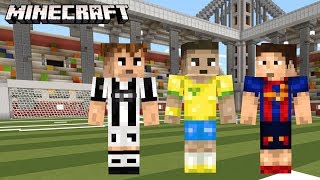 Best Minecraft Soccer Game Ronaldo Messi Skins Ckn Gaming