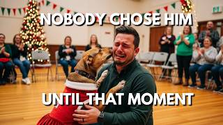 Watch The Moment This Dog Chooses His Person on Christmas Adoption Day