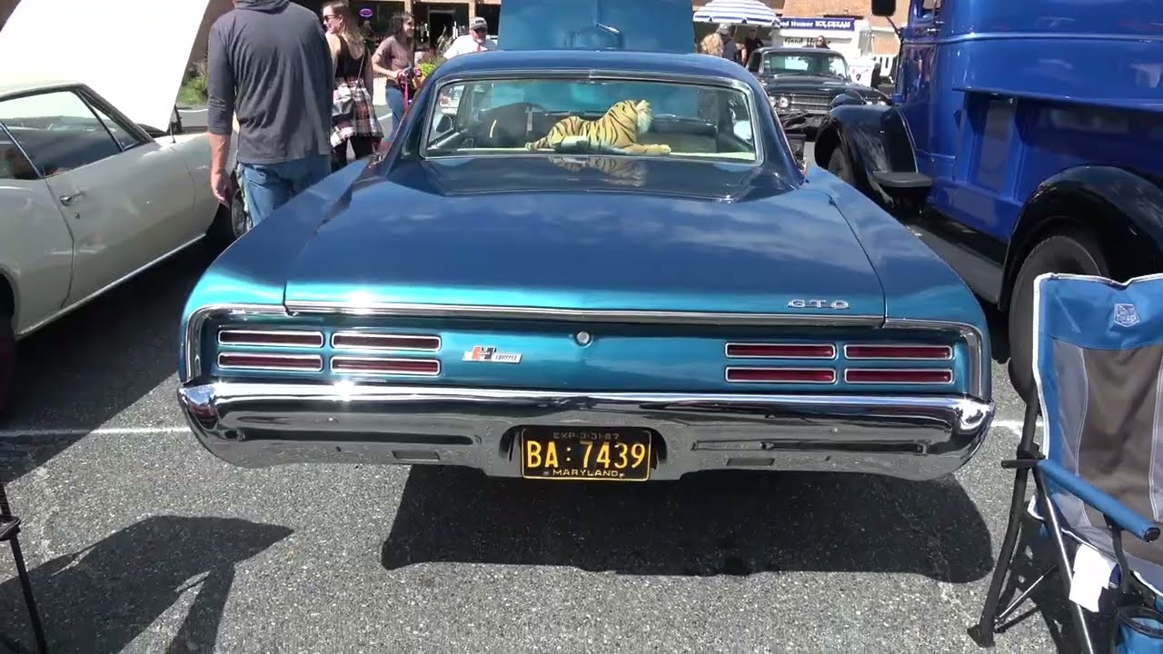 Coastal Virginia Auto Show 1967 Pontiac GTO 400 4 Speed CVAS  Dreamgoatinc Classic and Muscle Cars