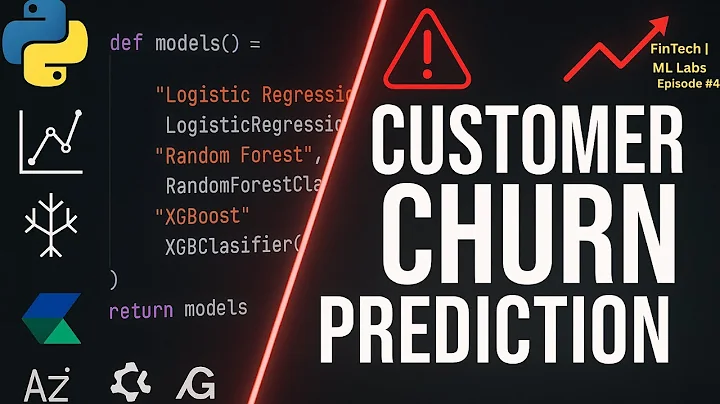 Customer Churn Prediction with Machine Learning | ML FinTech Project for Beginners