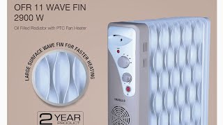 Havells OFR 11 Wave Fins Heater with Fan Beige 2900 Watts#Live#UNBOXING  🔥🔥🔥🔥🔥🔥🔥🔥🔥🔥🔥🔥 - YouTube