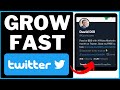 Twitter Marketing (How To Grow Fast On Twitter 2022)