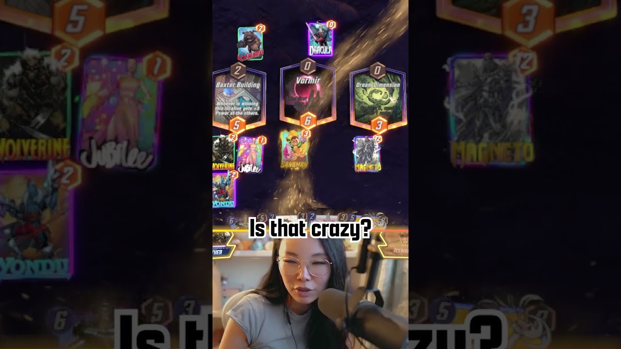 Lockjaw Deck's WORST Nightmare 🤣  #marvelsnap #shorts