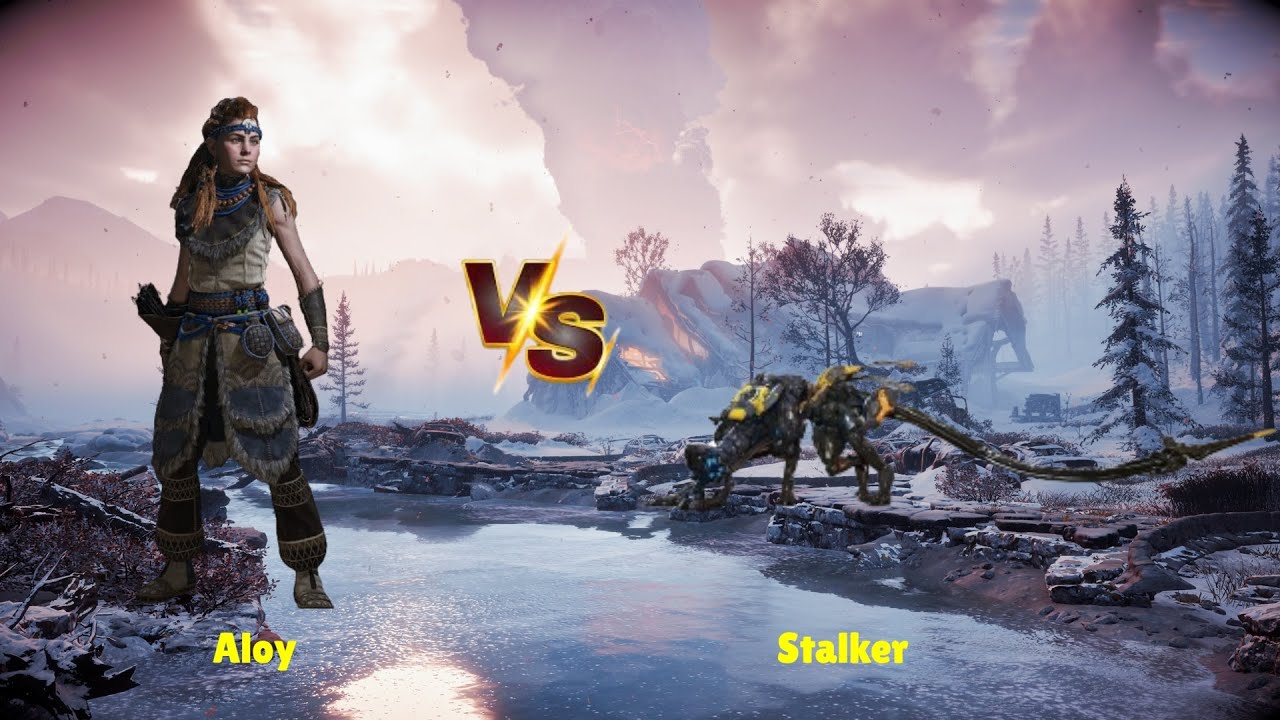 Horizon Zero Dawn Aloy vs Stalker - YouTube