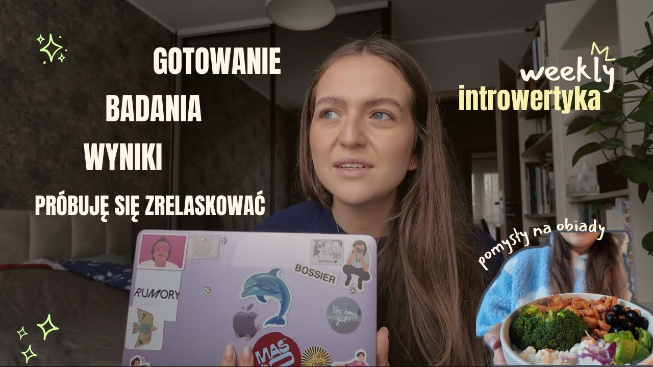 badania & wyniki / moja codzienność / jedzenie i gotowanie | weekly ❤️