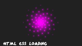 AMAZING LOADING ANIMATION USING HTML CSS |DO YOU KNOW THIS DESIGN@pinkweb0 #html #coding
