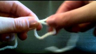 Celebrity Charlie Button Knit Kits - Part 1 - Creating a loop knot Wealth