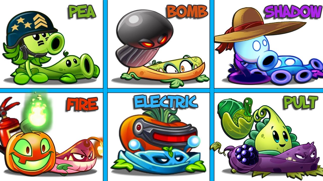PvZ2 6 Best Pair (Plant & Vine) Batlle Which Pair Plants is
