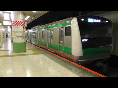 埼京線 各駅停車 新宿行 大宮駅 発車 (1256K E233系7000番台 宮ハエ114編成)