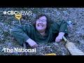 #TheMoment a woman fell into an undiscovered hole