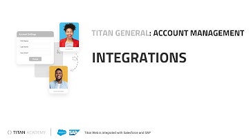 Manage your Titan Account for the Salesforce Platform: Integrations