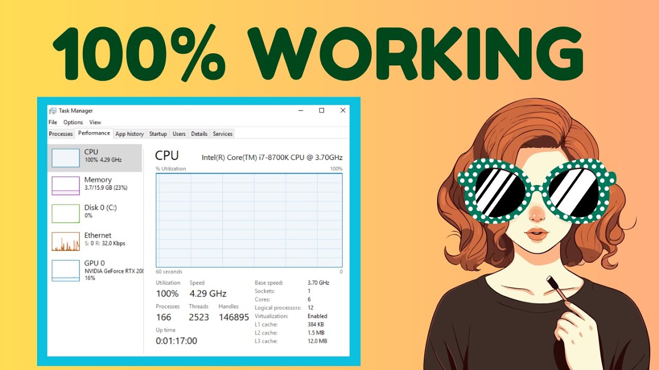 EASY Way to FIX 100 CPU Usage Problem on Windows 11 - YouTube