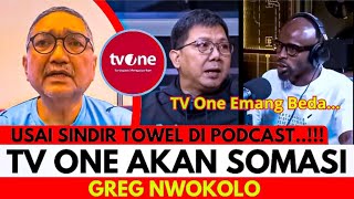 Reasi Netizen Tv One Akan Somasi Greg Nwokolo Usai Sindir Bung Towel
