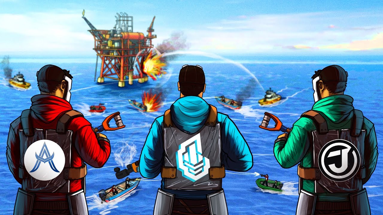 CONQUERING THE OCEAN ON A 900 POP SERVER MADE US RICH - Rust