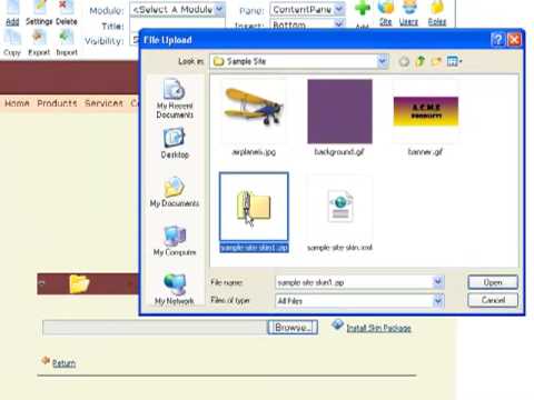 DNN Homepage Lesson