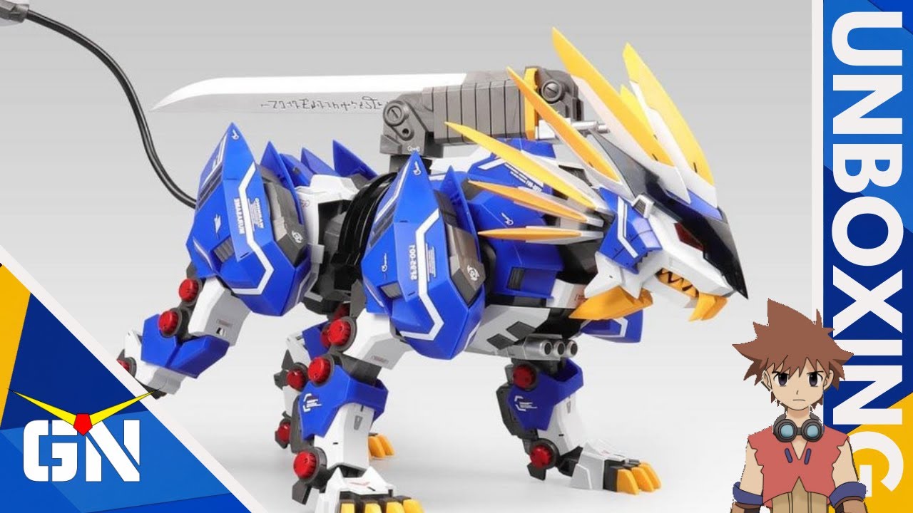 [海外製] ゾイド 1/72 ZA Murasame Liger クリア ver Murasame Liger | UNBOXING - YouTube