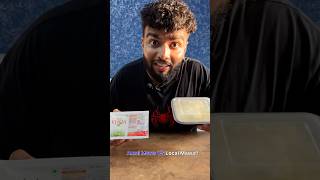 Amul Mawa Vs Local Mawa   shorts viral food foodie mawa amul viral science