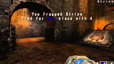 Quake 3 Arena. Single Player. Demon Keep
