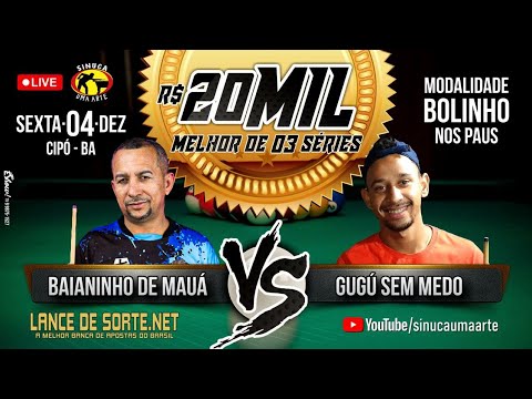 BAIANINHO X GALEGO - 70 MIL NA MELHOR DE 3 SERIES 