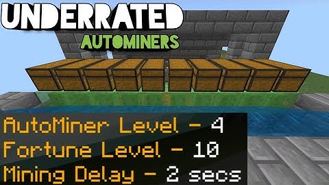 Fallentech Skyblock - Autominer Set Up