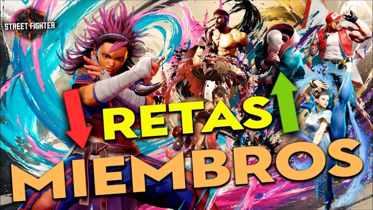 RETAS de  Street Fighter 6 para MIEMBROS del canal Solo Mancos Fighters