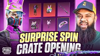 10,000UC 🎭 Cyber Assassin Coldsteel Hacker Surprise Lucky Spin 🎰 PUBG Mobile Crate Opening screenshot 4