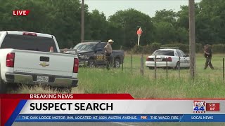 Search underway for suspects who fled from shooting