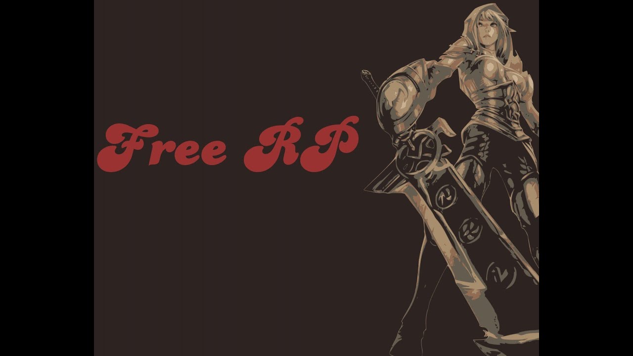 [Jinx Patch] Free RP for League of Legend (Riot Points) latest patch ...
