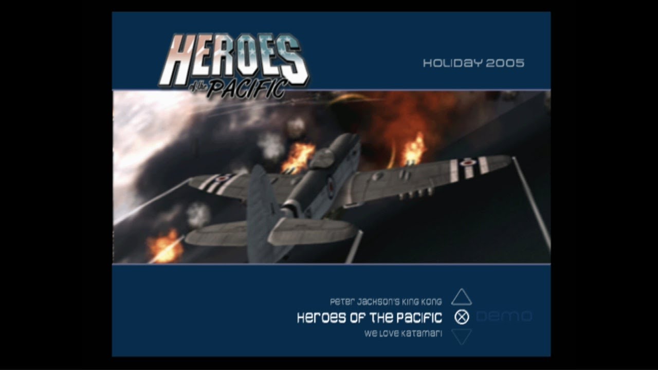 Heroes of The Pacific - Holiday Demo Disc 2005