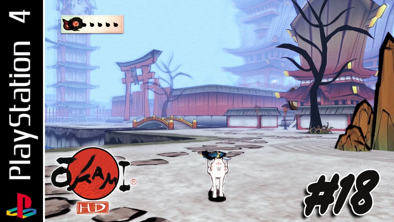 Okami HD (PS4) | Эпизод 18 — Город Сэйан, часть 2 | 100% — Платина