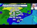 Increase in humidity leads up to storms next week