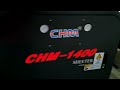 CHM-1400II of 4 rolls sheeter cutting 75 grams of light offset paper 四卷分切75克轻型胶版纸