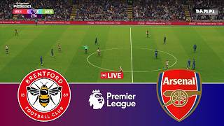 🔴LIVE : Brentford vs Arsenal - Premier League 2025/26 - Video Game Simulation