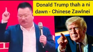 Donald Trump Thah A Ni Dawn Ni 20.1.2026 Hmain - Chinese Zawlnei