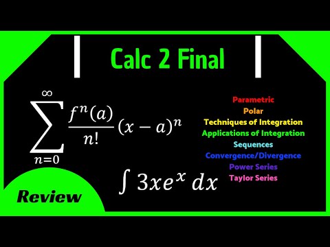 calculus-2-final-review-||-techniques-of-integration,-sequences-&-series,-parametric,-polar-&-more!