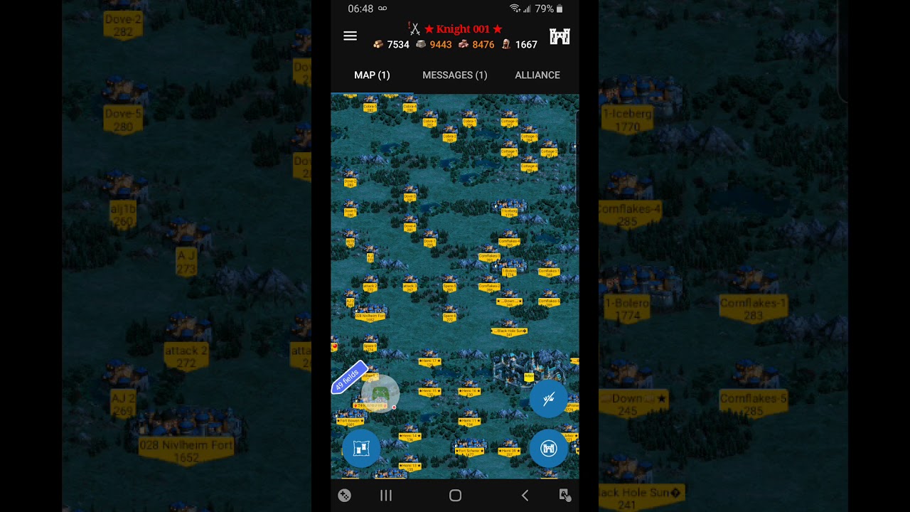 Lords and Knights Resource Trickle How To