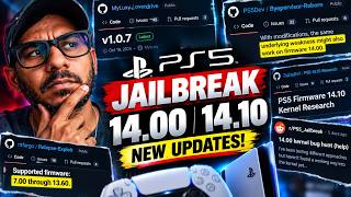 PS5 Jailbreak 14.00 & 14.10 UPDATE! + Overdrive v1.0.7