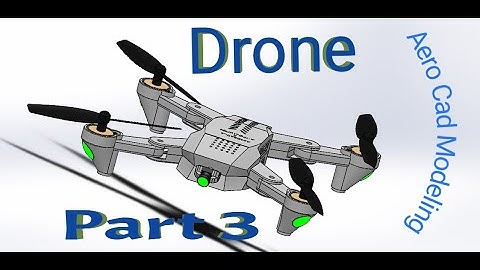 Drone Part-3(Leg) in Solidworks