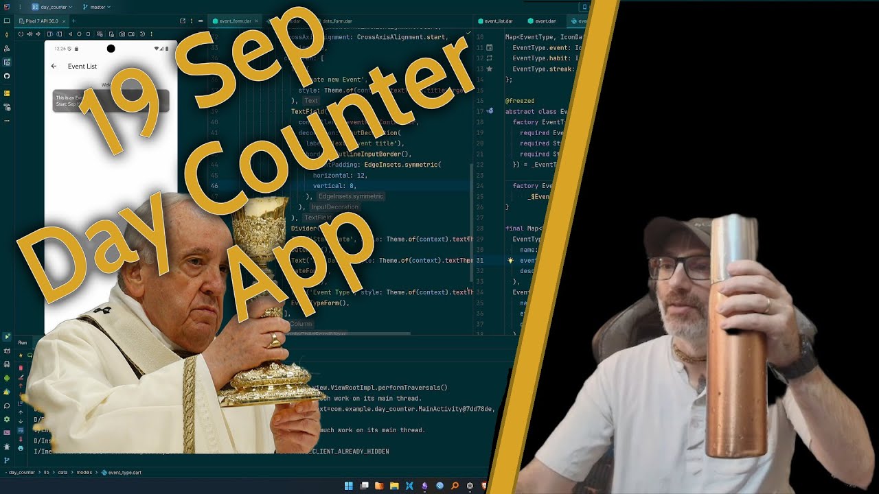 Programo una app de Contar Dias en Flutter | Devlog en directo | Dia 6