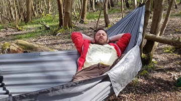 Bushcraft kit review TW Poncho, Hammock, Tarp
