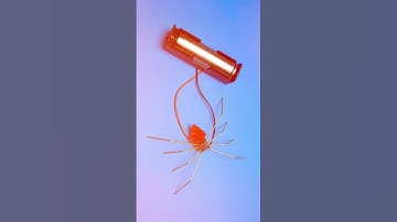 "Spider LED Circuit | DIY Blinking LED with NE555 Timer"