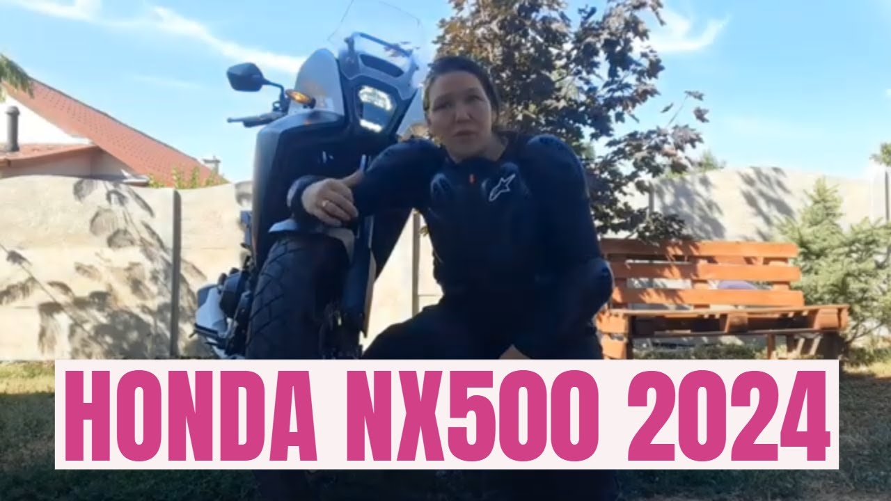 Mini kalandmotor: Honda NX500 - Csajok a motoron