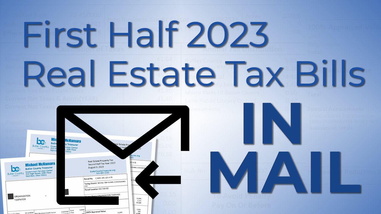 butler-county-first-half-2023-real-estate-tax-bills-in-mail-youtube