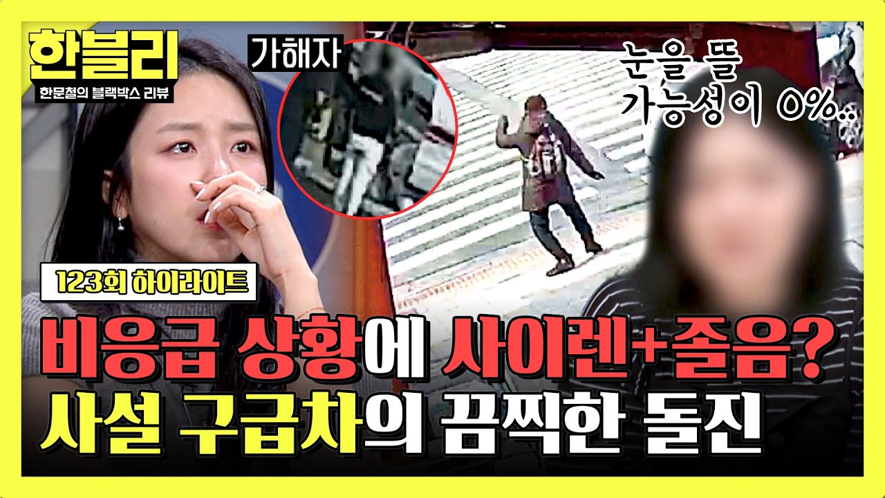 [하이라이트] 인도로 2차 돌진 후 늘어놓는 의문의 주장💣 엄마의 일상을 앗아간 '사설 구급차'의 진실 | 한블리 (한문철의 블랙박스 리뷰) | JTBC 250415 방송